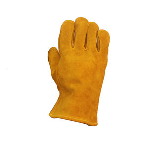 Guantes de seguridad industrial para construcción Guantes de trabajo de cuero de vaca Guantes de soldadura para uso profesional - Product Image 5