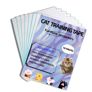 Free Sample Cat Scratch Deterrent <strong>Tape</strong> Cat Scratch Furniture Protector Clear Double Sided Anti Scratching Sticky for Furniture - Product Image 1