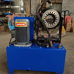 상업용 스테인레스 스틸 파이프 끝단 성형 건설 산업 자동 유압 파이프 수축 기계 - Product Image 1