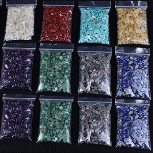 Bán Sỉ Đá Vụn Pha Lê Tự Nhiên Đá Vụn Đá Khử Từ Đồ Trang Trí Phòng - Product Image 1