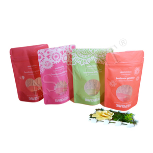 Asuwant Eco-friendly Material Sachet Packing Candy Flowers Tea Plastic Smell Proof Zipper Bags