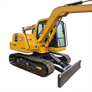 รถขุดไฮดรอลิกโคมัตสุ PC60-7 อเนกประสงค์สำหรับงานก่อสร้างในเมืองและชนบท - Product Image 1