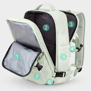 Nouveau sac à dos de voyage élégant, multi-compartiments, pour affaires et trajets quotidiens, sac à dos décontracté pour <span class=keywords><strong>ordinateur</strong></span> <span class=keywords><strong>portable</strong></span> avec port USB - Product Image 3
