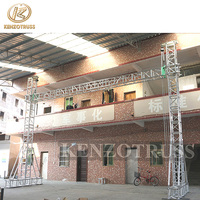 Soporte de armazón de torre de altavoz, matriz de línea de aluminio, gran oferta