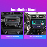 11.8 pouces 2K double boutons 2 Din QLED écran autoradio pour Kia Rio 3 K2 2010-2016 lecteur multimédia Android Auto Carplay
