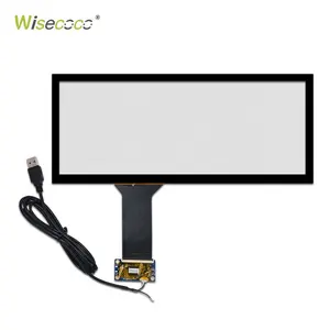 Ultra geniş bar 12.3 ''gerilmiş LCD reklam streç lcd ekran Hmi 12.3 inç yüksek parlaklık panel modülü geniş ekran