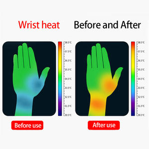 مخصص USB التدفئة الكهربائية دعم المعصم المحمولة muswort الساخنة ضغط الاهتزاز تدليك التفاف المحمولة التدفئة الكهربائية المعصم - Product Image 3