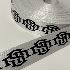Custom High Quality Tenacity Herringbone Cotton Webbing Solid Color for Bag <b>Strap</b> - Product Image 4