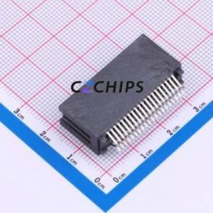 HEE40LP03BK Gold Finger Connector P=1.27mm Connector ( Connector Type: EDGE SLOT )( Pitch: 1.27mm )( Total PIN Count: 40P ) - Product Image 2