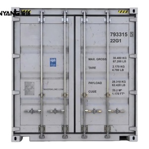 Contenedor de Carga Seca de 6m (20 Pies) de Longitud, Certificado ISO, Usado, Stock Chino en Venta, Hecho de Acero Corten - Product Image 5