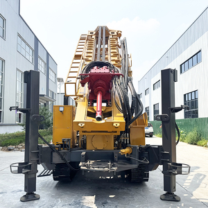 Spedizione gratuita 1500m profondità foro profondo cingolato acqua di perforazione per pozzi 220V con pompa e componenti del nucleo del motore - Product Image 4