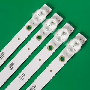 Bandes LED en aluminium HX-NO.2797 HRS_SQY50A114_4X9_2W_MCPCB 12mm_V2 IP33 pour rétroéclairages de téléviseurs LED KS500SM4K 4 pièces/ensemble - Product Image 4