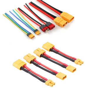 Tích lũy XT60 cắm xt30 xt90 DIN kết nối cao Strand Silicone Cáp awg12 14 16 cho Li-ion pin sạc điện ứng dụng - Product Image 2