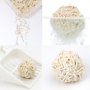 Offre Spéciale naturel agglutinant rapide sable de chat Super absorbant bas prix Original blé arène De Gatos chat biodégradable - Product Image 2