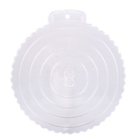 Plateaux à gâteau dorés de 10 pouces, ondulés, ronds et rectangulaires, bases à gâteau en carton, plateaux circulaires en carton
