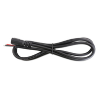 Câble d'extension d'alimentation DC 5521 25 en gros, câble d'alimentation DC 2464 à 2 conducteurs, prise mâle/femelle 5,5x2,1 mm, câble d'alimentation avec étanchéité