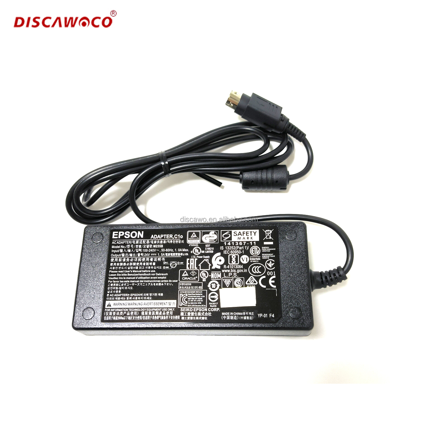 オリジナル M235B AC アダプター エプソン TMU288 TMU220 TM-U220 TM