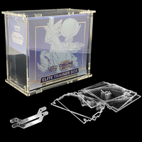 Boîte d'entraînement élite en acrylique personnalisée, vitrine pour TCG, jeu de cartes à collectionner, boîte d'appoint de collection ultra premium, boîte ETB en acrylique