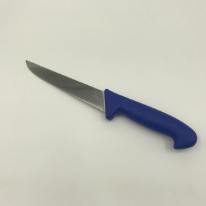 Coltello da chef di qualità Premium 3 pz professionale in acciaio inox <span class=keywords><strong>macellaio</strong></span> cucina coltello da chef con manico in plastica PP blu - Product Image 3
