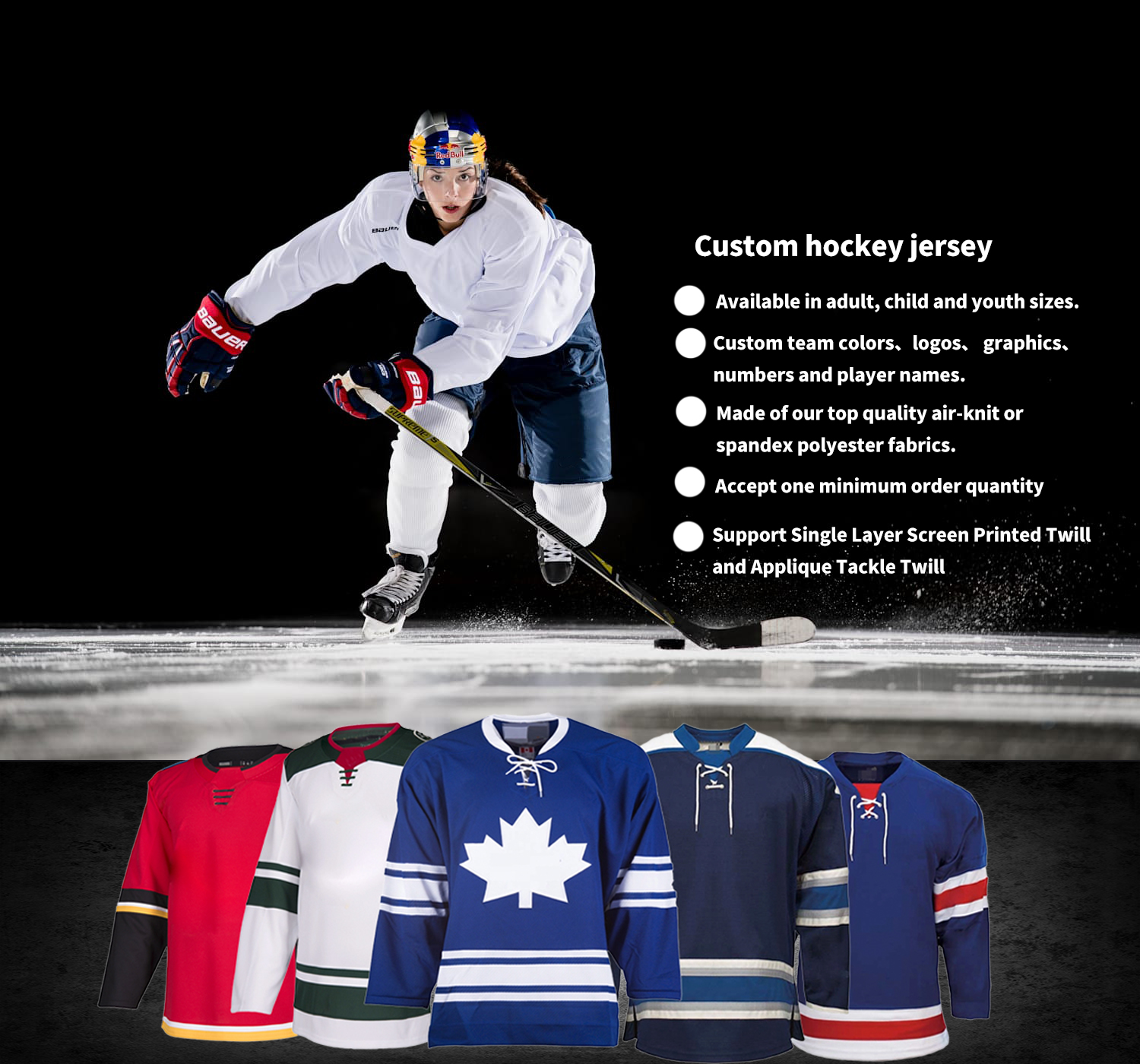 buy hockey jersey logo training shirt,sublimation hockey