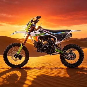 Moto tout-terrain à démarrage manuel, monocylindre, 4 temps, refroidissement par air, vente chaude - Product Image 1