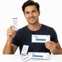 Test rapide multi-médicaments 5 paramètres certifié CE, facile à utiliser pour le dépistage sur le lieu de travail, en clinique et sur site