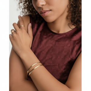 Brazalete Flexible y Elegante, Brazaletes Finos - Product Image 1