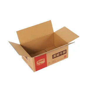 크래프트 골판지 강한 골판지 배송 상자에 RSC 빨간색 디자인