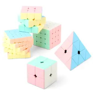 MOYU Meilong 2x2 3x3 4x4 5x5 Pyraminx Macaron Magic Puzzle Würfel Rubi Set ks Kinderspiel zeug pädagogisch
