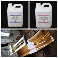 Résine époxy transparente, durcisseur pour moulage profond, 4 pouces, 10cm, pour le bois de Table et de rivière à haute dureté