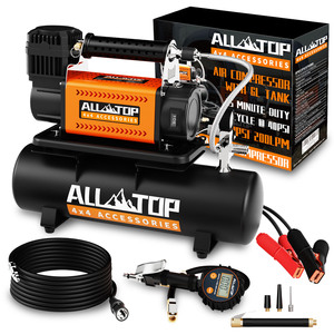 ALL-TOP SUV 4x4 Vehicle 150PSI Truck Tires Heavy Duty 12V Portable Offroad With 6L Kit ATACR180L F - Product Image 4