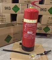 Extincteur portable en mousse de 6 kg (13 lb) vide/plein personnalisé, norme ISO CE, prix et qualité exceptionnels, directement de l'usine