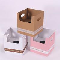 Nouveauté boîte à fleurs en pot de bonsaï unique boîte-cadeau de fleurs carrée pliée pour fleuriste matériel d'emballage