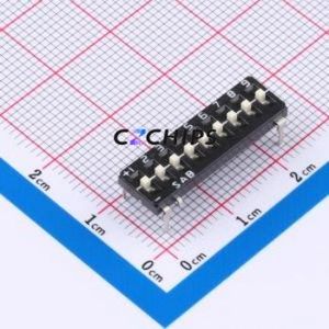 DTH09GE DIP Switch DIP Switch Single Pole Double Throw 9-Bit 2.54mm 25mA - Product Image 1