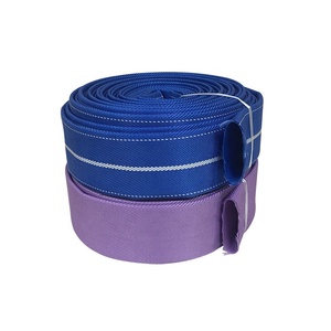 농업 관개 캔버스 덮여 소방 호스 파이프의 제조소 pu 라이닝 2 3 인치 50mm 65mm 가격 목록 - Product Image 4