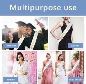 Envío Gratis: Estolas para Mujer, Estolas Sublimables, Banderines de Graduación Personalizables - Product Image 6