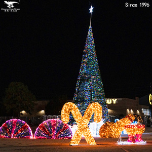 Tùy chỉnh ngoài trời không thấm nước Đèn lồng trung Quốc truyền thống vải Đèn lồng <span class=keywords><strong>Led</strong></span> giáng sinh trang trí cho nơi công cộng triển lãm - Product Image 6