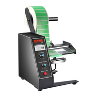 Distributeur automatique d'étiquettes électrique pour canettes, sacs, films, barils, adapté aux produits alimentaires, aux boissons, aux produits chimiques, moteur numérique PLC 1150D