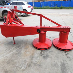 Segadora de doble disco para tractor, cosechadora agrícola de césped, transmisión por engranajes rojos, alta productividad - Product Image 2