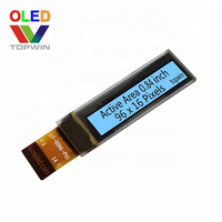 Pantalla OLED de 0.84 Pulgadas, Color Blanco, Tipo 14 Pines, Resolución 96 x 16, Interfaz I2C