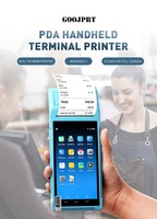 Terminal de Caisse Intelligent 4G Net+ SCAN NFC à Prix Usine, Dispositif POS Mobile Portable avec Imprimante et Logiciel Android PDA à Vendre
