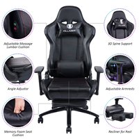 Chaise de bureau ergonomique au design contemporain VANBOW, chaise de jeu pour ordinateur à dossier haut, vente de meubles en cuir synthétique