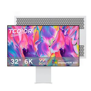 TCOIOR ホットセールデザインモニター 32インチ 6K高解像度モニター レチナディスプレイ 超薄型フレームレスフラットスクリーン液晶モニター - Product Image 1
