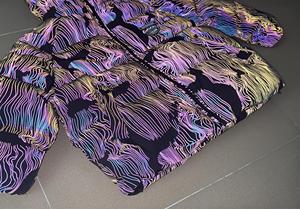 เสื้อแจ็คเก็ตพัฟเฟอร์บุใยโพลีเอสเตอร์แบบมีแถบสะท้อนแสงเรืองแสงในที่มืด มองเห็นได้ชัดเจน พร้อมแถบสะท้อนแสงแบบเรืองแสงเมื่อโดนแสง - Product Image 5