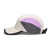 Casquette de baseball à 5 panneaux en nylon léger à séchage rapide UV Prodtection avec fermeture à pression