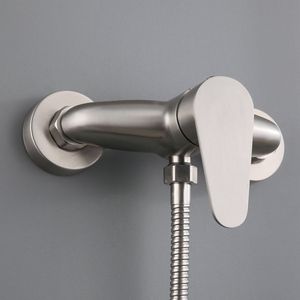Austenite Shower Mixer Valve 304 Stainless Steel Single Handle Ceramic Core Bathtub Faucet Set - Product Image 3