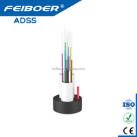 Câble Aérien Mini ADSS 12 Cœurs Fibre Optique ADSS 6 8 12 24 Fils Portée 100m 4km 3km Prix Fabricant