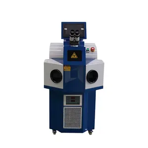 YAG 200W Gold sliver metal mobile laser welding machine desktop price jewelry laser welder