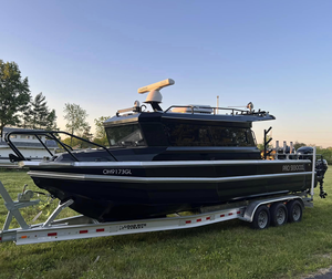 Nouveau 30ft Gospel Easy Craft Luxury Cabin Cruiser Yacht à <span class=keywords><strong>moteur</strong></span> <span class=keywords><strong>hors</strong></span>-<span class=keywords><strong>bord</strong></span> en aluminium pour bateau de pêche - Product Image 2