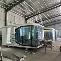 La capsule spatiale du système Smart Home abrite des maisons en conteneur modernes et peut offrir une vie confortable